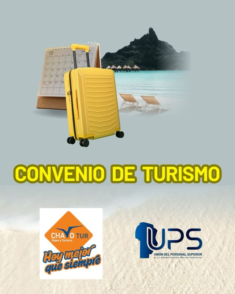 NUEVO CONVENIO DE TURISMO CON CHAVO TUR