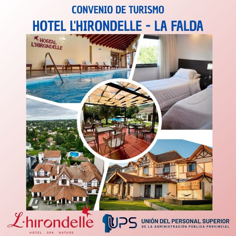Convenio con Hotel L’Hirondelle en La Falda.