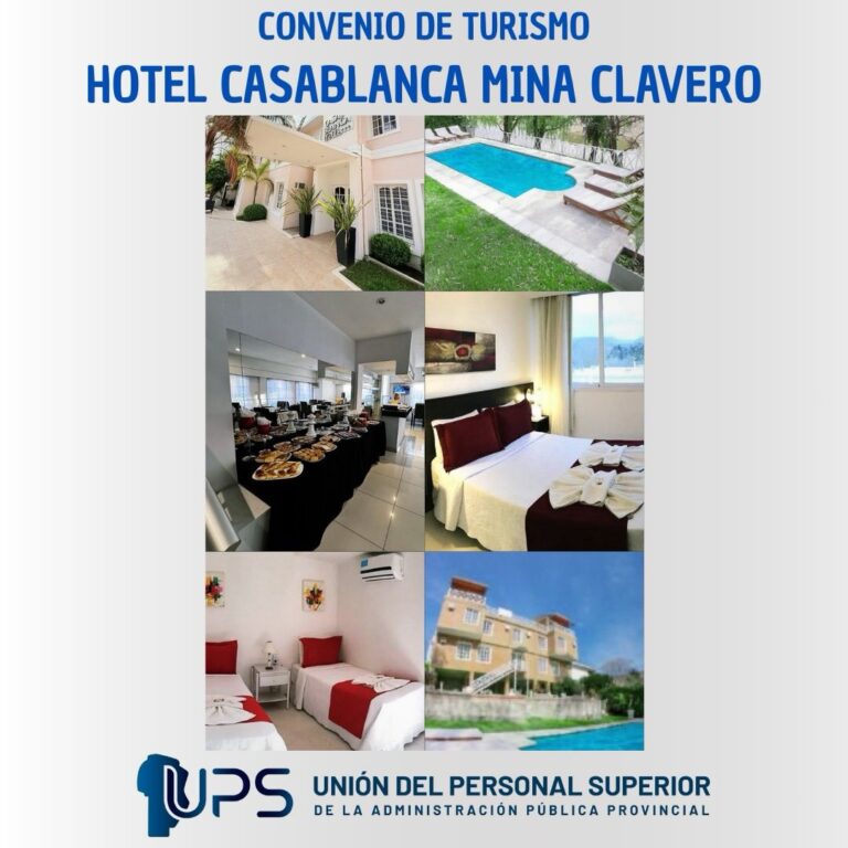 Convenio con Hotel Casa Blanca Mina Clavero