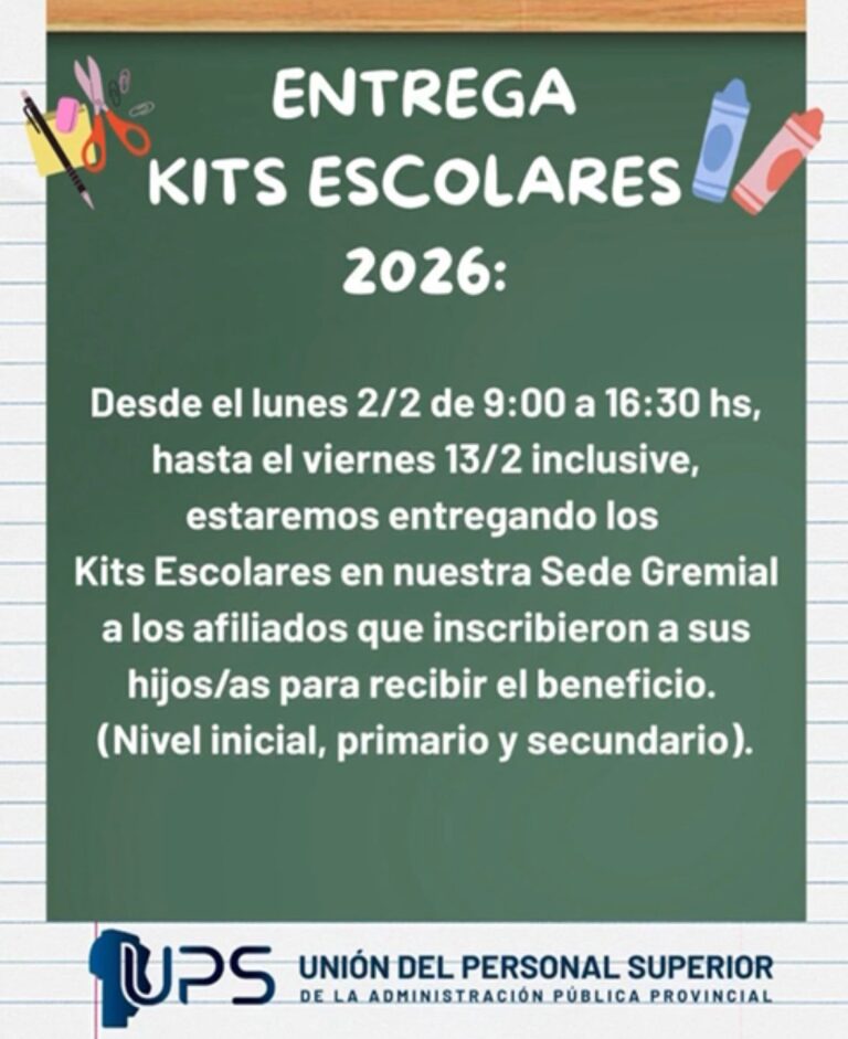 KIT ESCOLARES 2026